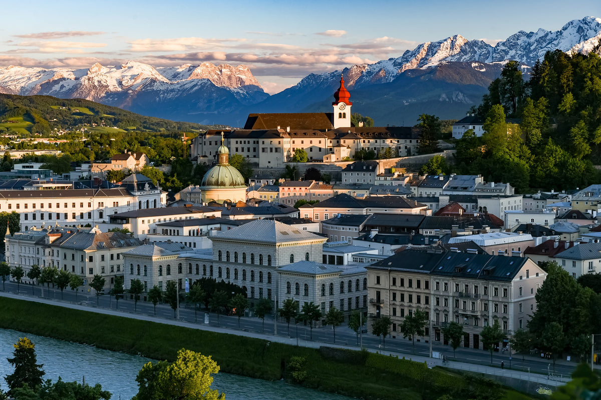 Salzburg engraved city travel ring