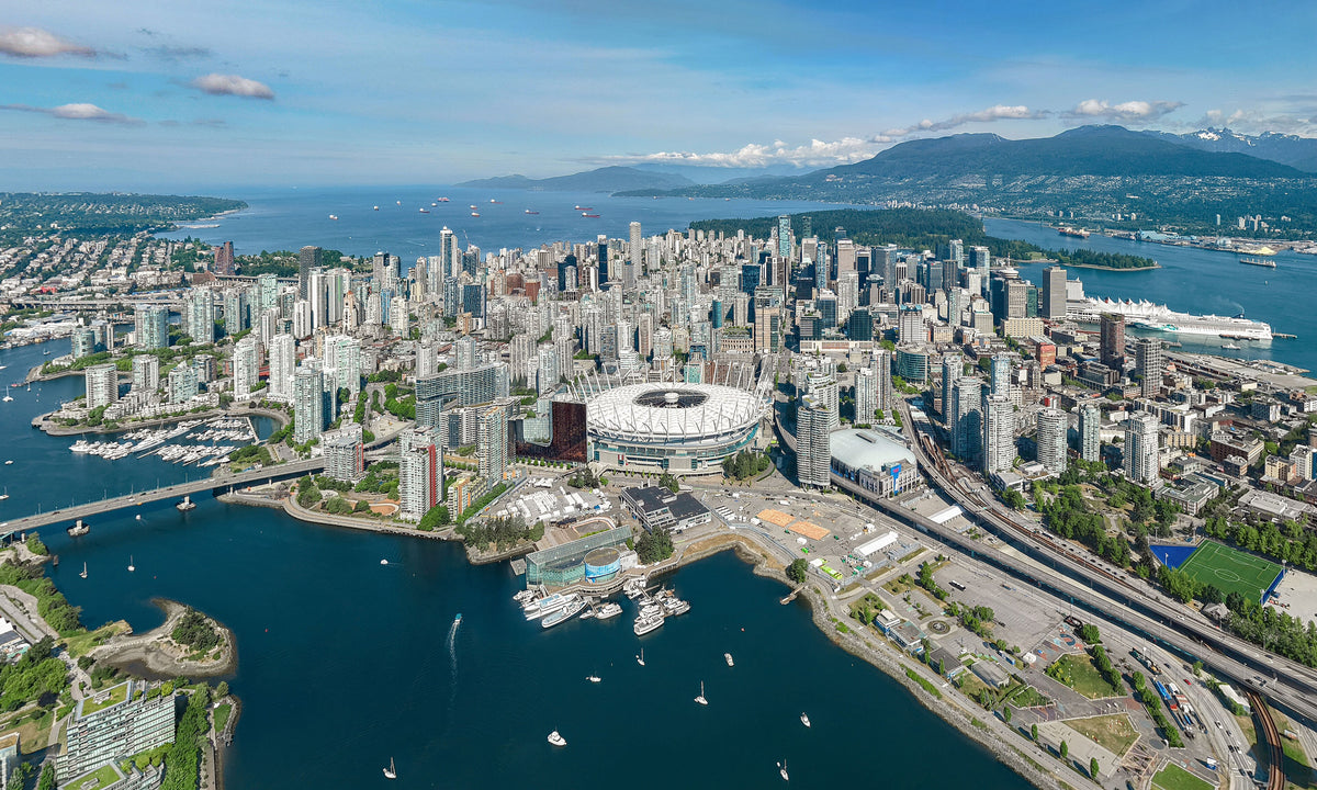 Vancouver engraved city travel ring