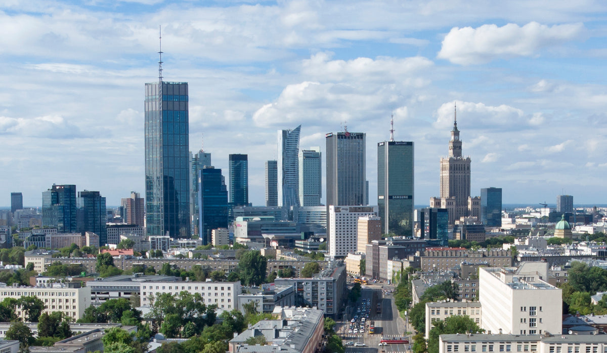 Warsaw engraved city travel ring