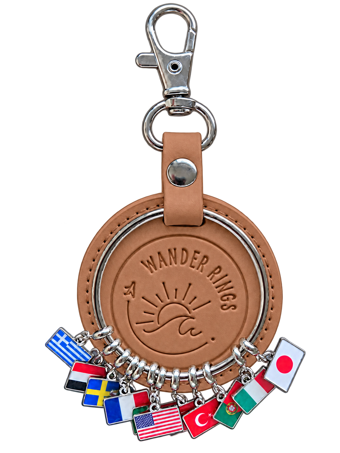 Original Travel Keyring – Country Flags