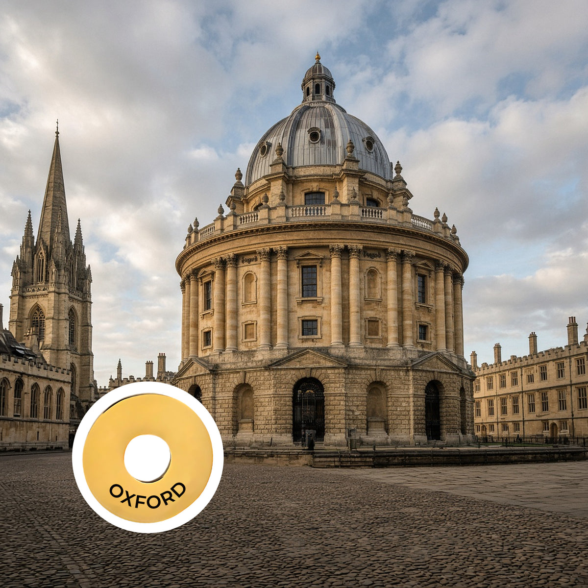 Oxford Wander Rings travel ring token
