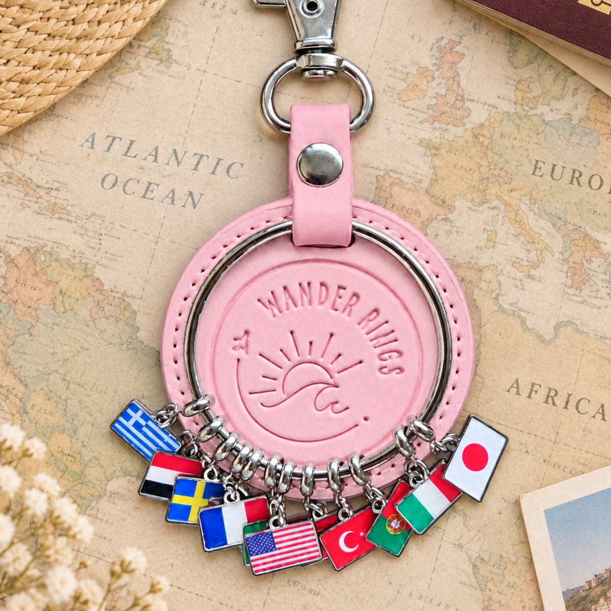 Original Travel Keyring – Country Flags