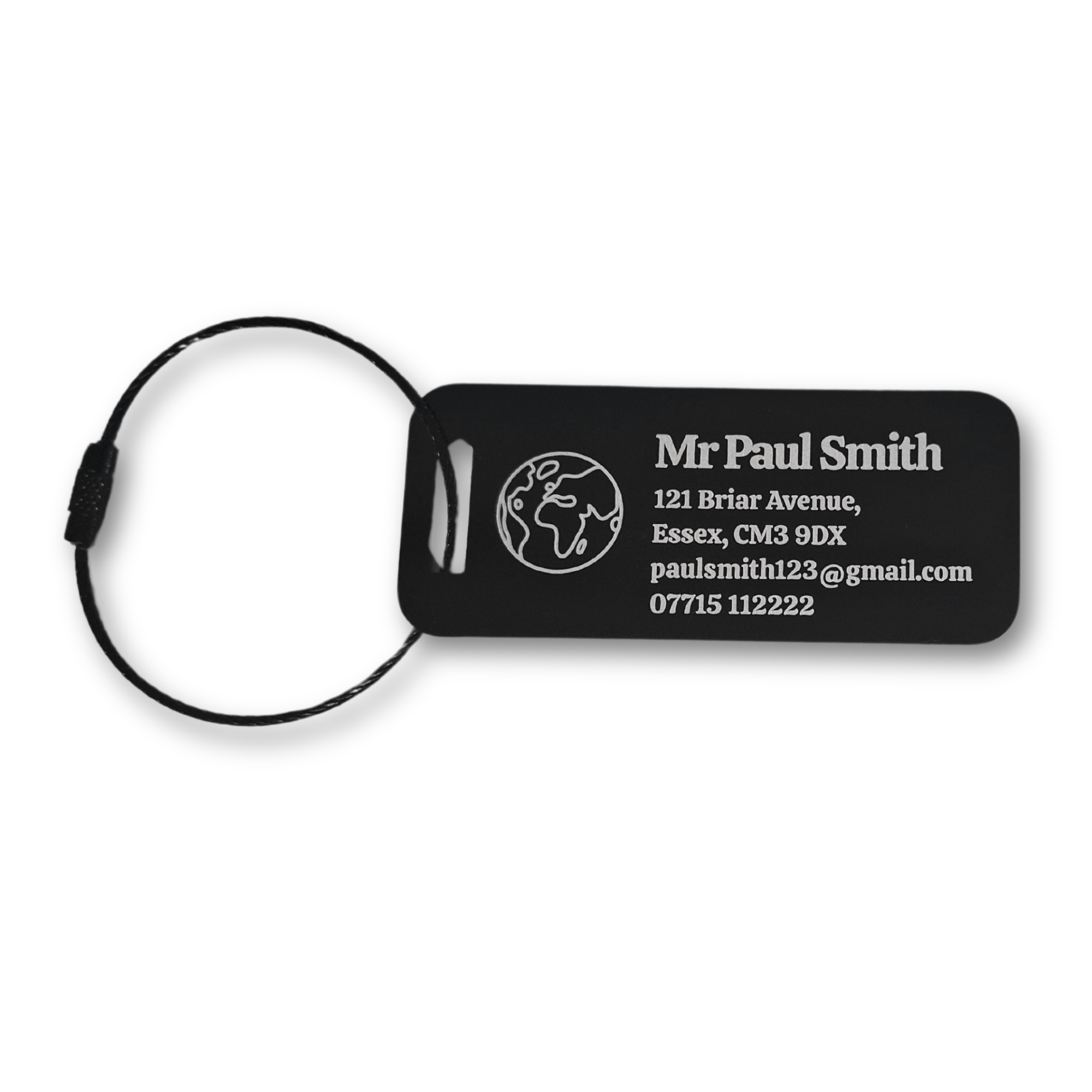 Metal Luggage Tag